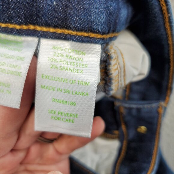 Lilly Pulitzer Super Skinny Jeans Size 00 Ankle Fit - Picture 15 of 16